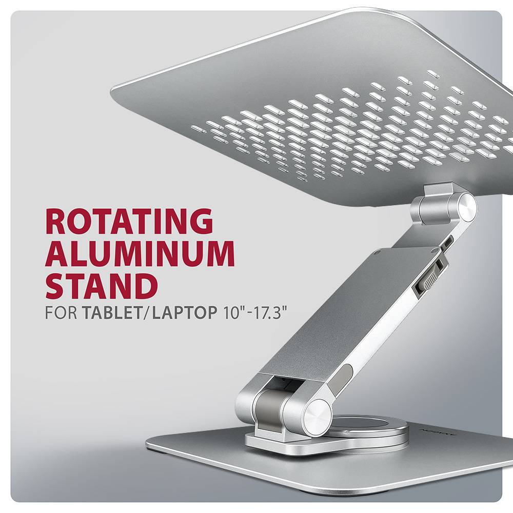 Замовити Підставка для ноутбука AXAGON STND-LR Silver