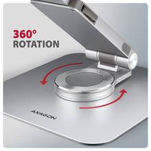 Підставка для ноутбука AXAGON STND-LR Silver