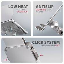 Підставка для ноутбука AXAGON STND-LR Silver