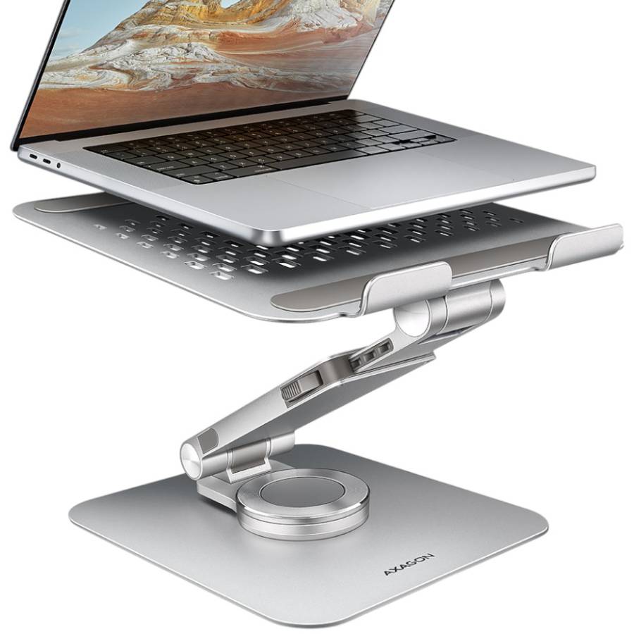 Підставка для ноутбука AXAGON STND-LR Silver