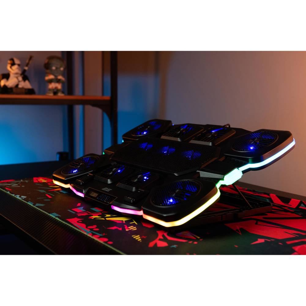 Огляд Підставка для ноутбука 2E GAMING CPG-011 Black (2E-CPG-011)