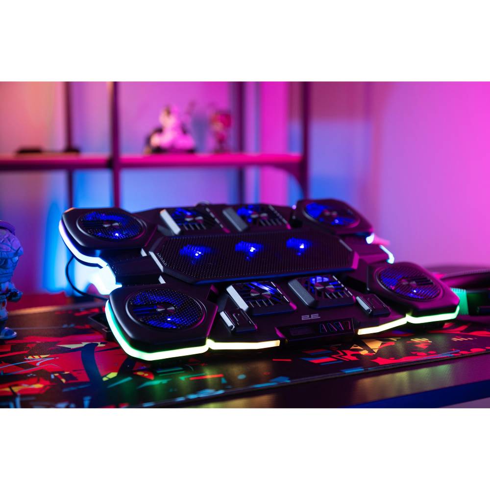 У Фокстрот Підставка для ноутбука 2E GAMING CPG-011 Black (2E-CPG-011)