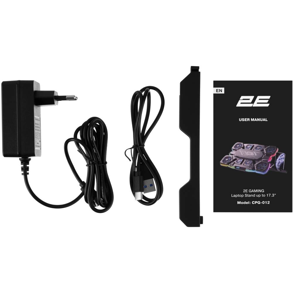 В Україні Підставка для ноутбука 2E GAMING CPG-012 Black (2E-CPG-012)