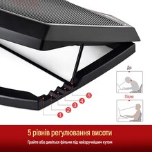 Підставка для ноутбука COLORWAY Cooling Game Pro H1 (CW-CGPH1)