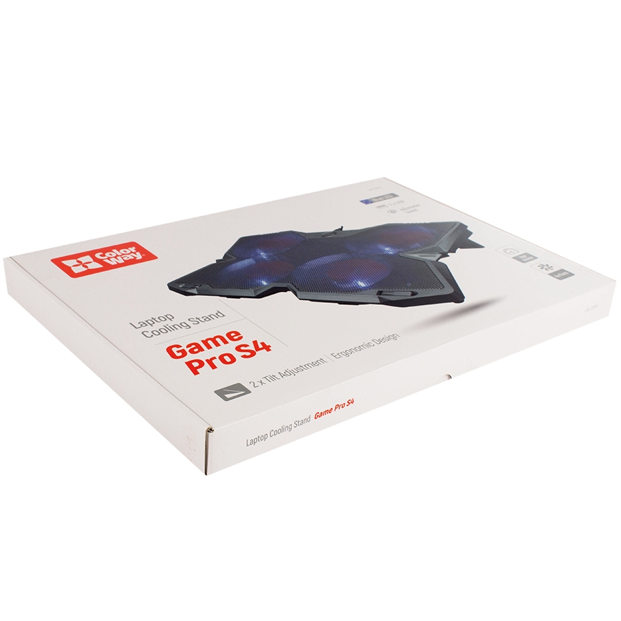 Фото 15 Підставка для ноутбука COLORWAY Cooling Game Pro S4 (CW-CGPS4)