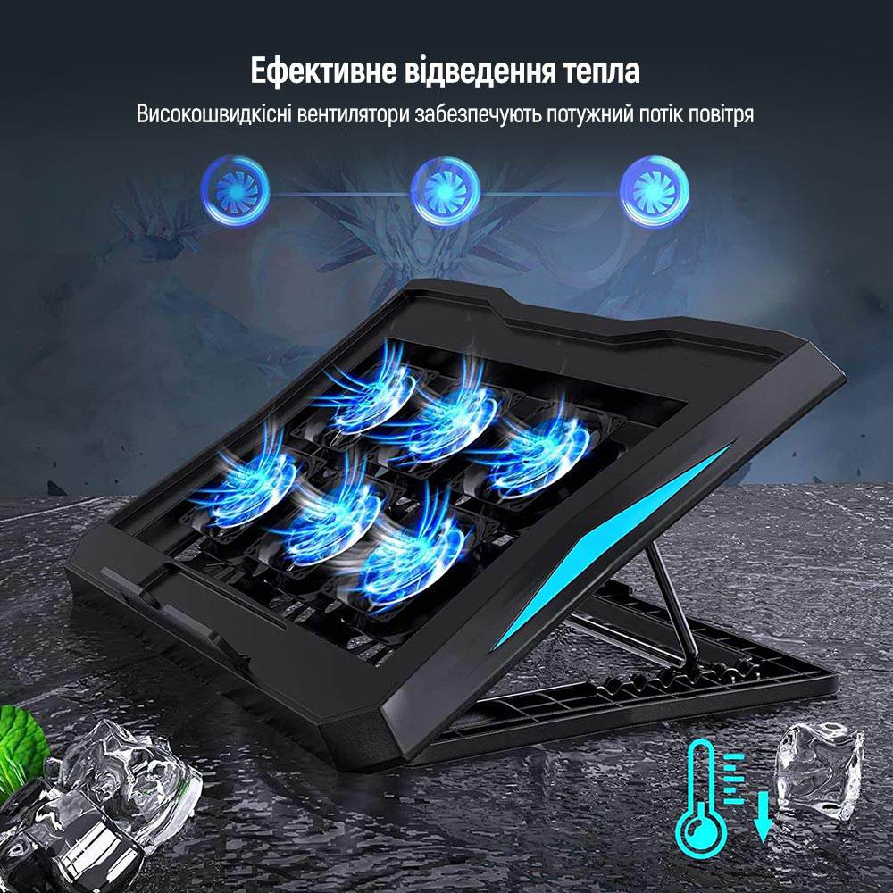 В Україні Підставка для ноутбука Cooling Laptop Q3 (CW-CLQ3)