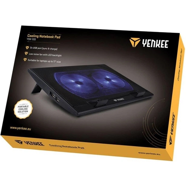 Підставка для ноутбука YENKEE YSN 120 (45011199) Колір чорний