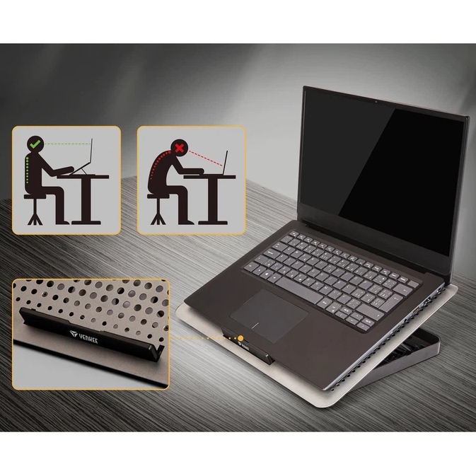 Зовнішній вигляд Підставка для ноутбука YENKEE YSN 150 (45022648)