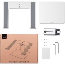 Підставка для ноутбука BASEUS Metal Adjustable Laptop Stand Silver (LUJS000012)