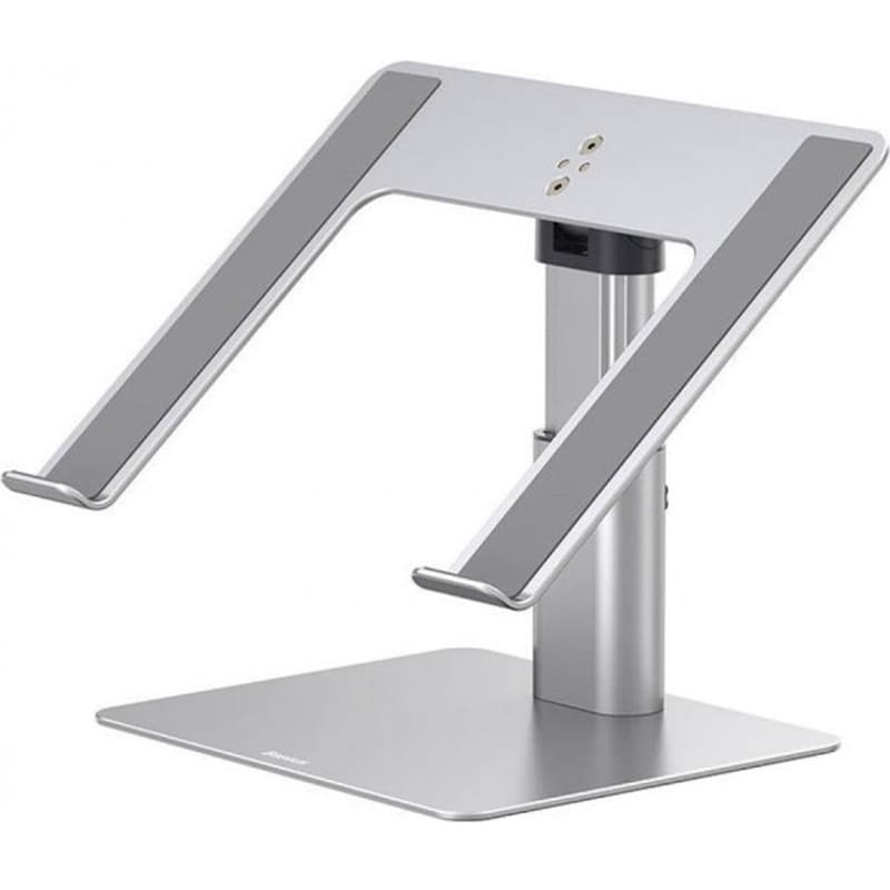 Підставка для ноутбука BASEUS Metal Adjustable Laptop Stand Silver (LUJS000012) Колір сірий