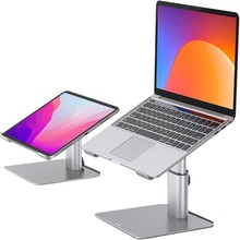 Підставка для ноутбука BASEUS Metal Adjustable Laptop Stand Silver (LUJS000012)