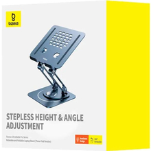 Підставка для ноутбука BASEUS UltraStable Pro Series Rotatable and Foldable Laptop Stand Space Grey (B10059900811-01)