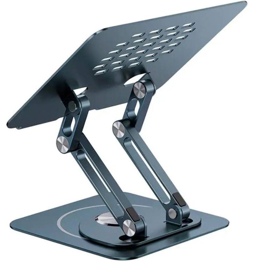 Підставка для ноутбука BASEUS UltraStable Pro Series Rotatable and Foldable Laptop Stand Space Grey (B10059900811-01) Колір сірий