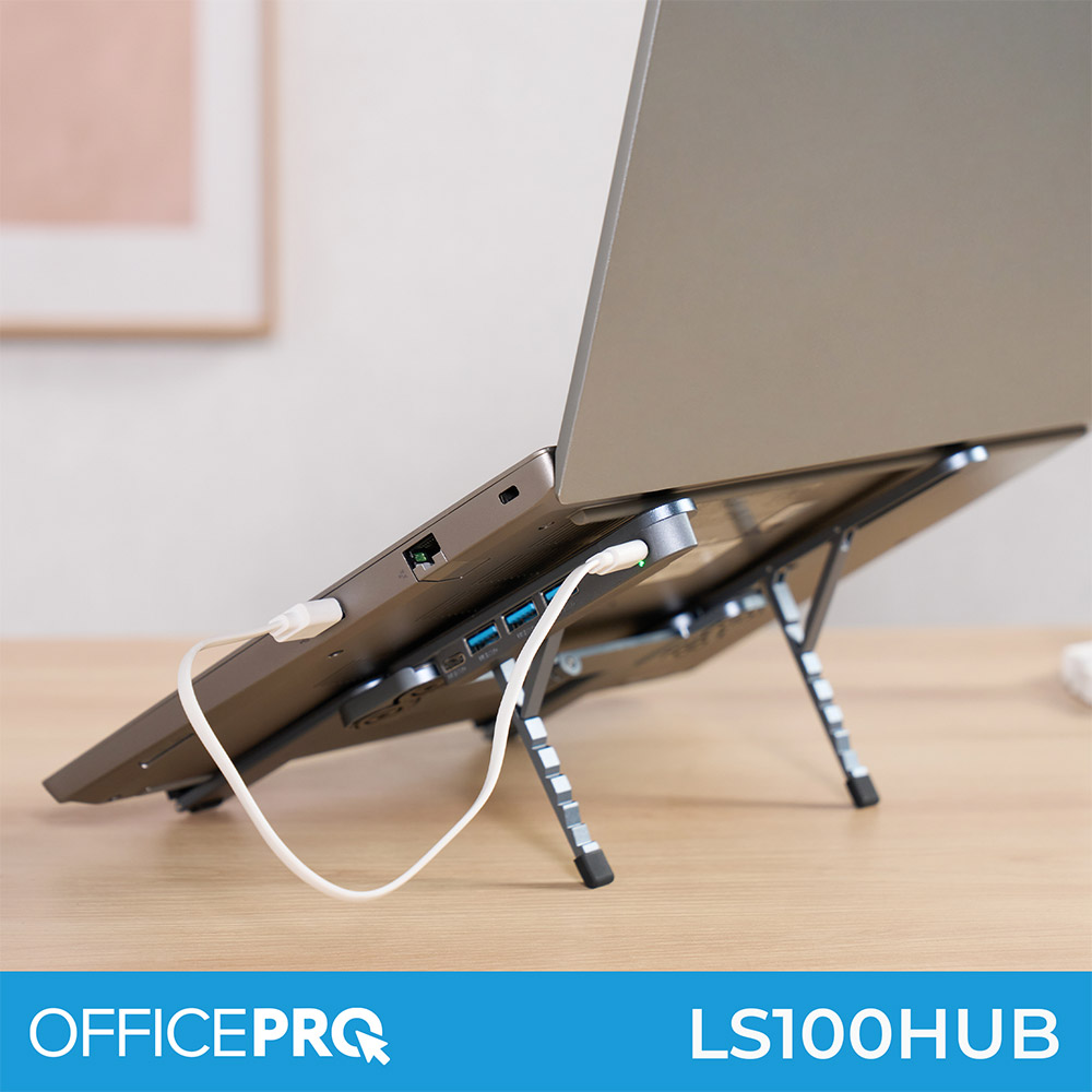Изображение Подставка для ноутбука OFFICEPRO LS100HUB
