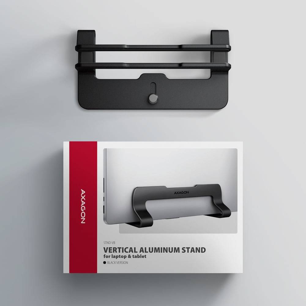 Фото Подставка для ноутбука AXAGON STND-VB Black
