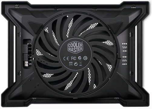 Подставка для ноутбука COOLERMASTER Notepal X-Slim II black (R9-NBC-XS2K-GP) Вес 530