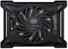 Подставка для ноутбука COOLERMASTER Notepal X-Slim II black (R9-NBC-XS2K-GP)