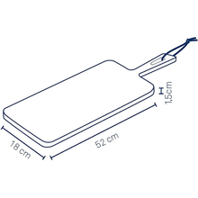 Доска разделочная KELA Cosma 52х18 см (12429)