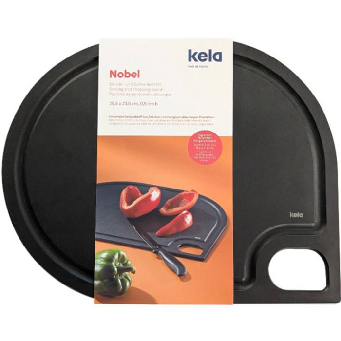 Разделочная доска KELA Nobel 29.5х23.5 см Black (12863) Материал целлюлоза