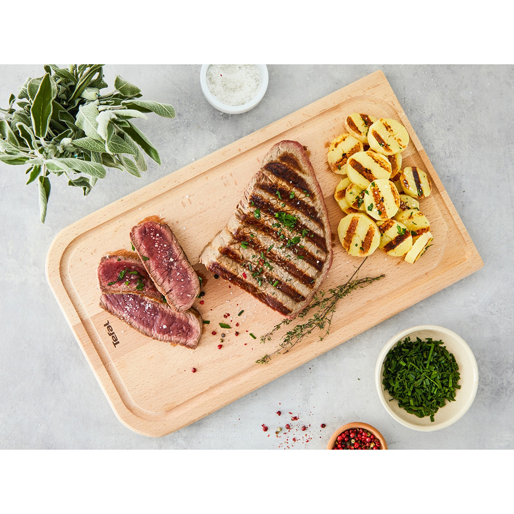 Внешний вид Разделочная доска TEFAL Comfort 41х24х2 см (K2215504)