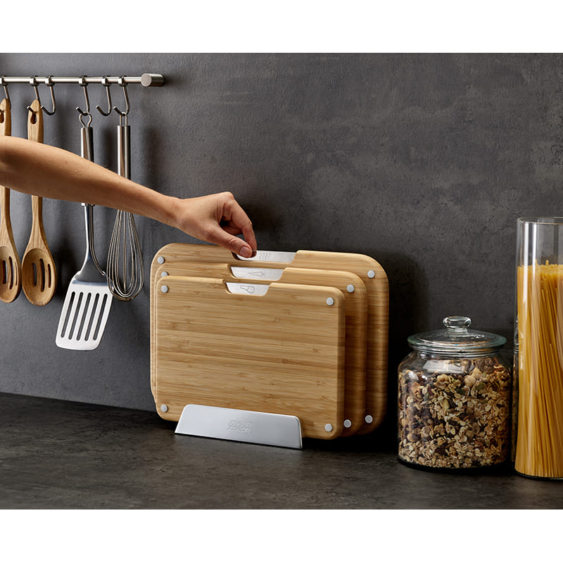 Набір обробних дощок JOSEPH JOSEPH Nest Boards 3 шт (60236) Фото Набір обробних дощок JOSEPH JOSEPH Nest Boards 3 шт (60236)