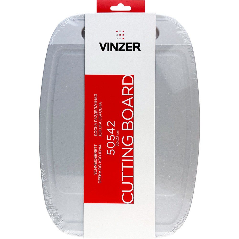 Дошка обробна VINZER 32х23 см (50542) Можна мити в посудомийній машині так