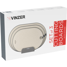 Набор разделочных досок VINZER 3 шт. (50548)