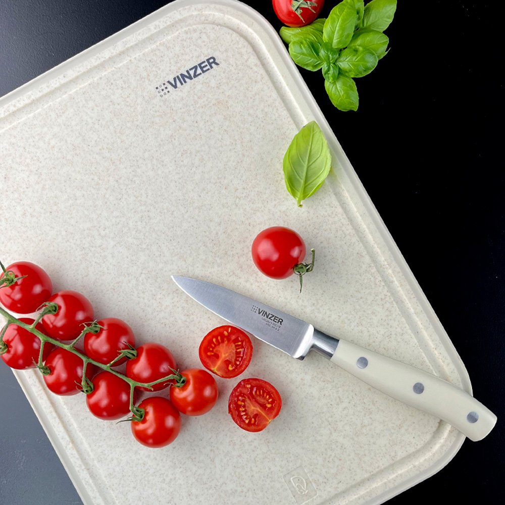 Дошка обробна VINZER Ivory Collection 32х23.5 см (50549) Матеріал пшеничне волокно