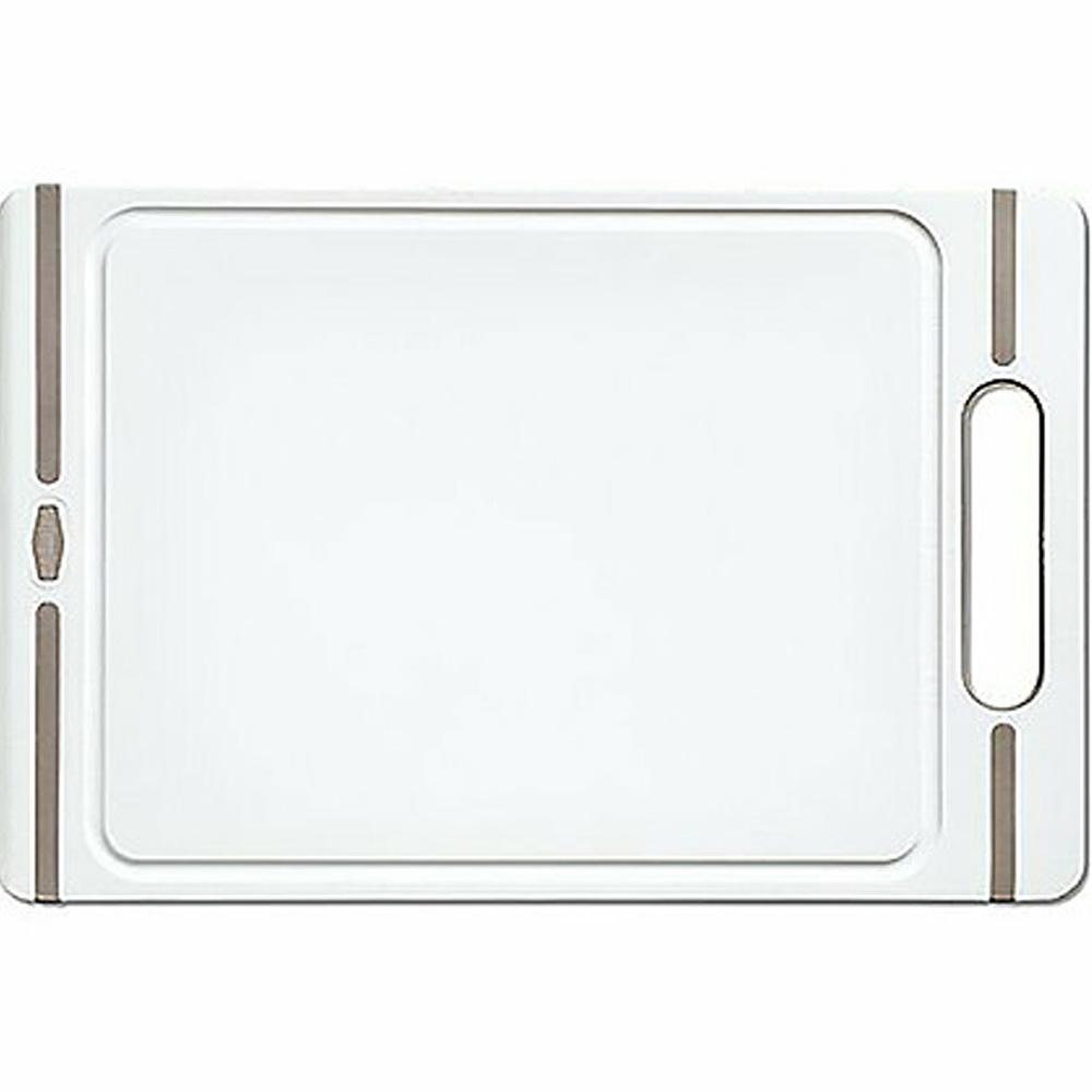 Обробна дошка STEFANPLAST ITALIAN CHEF М 29x19см White/gray (51316)