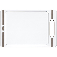 Дошка обробна STEFANPLAST ITALIAN CHEF L 34x22см White/gray (51412)