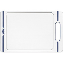 Дошка обробна STEFANPLAST Italian Chef Top Line 34x22см White/blue (51613)