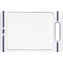 Обробна дошка STEFANPLAST ITALIAN CHEF L 34x22 White / Blue (51413)