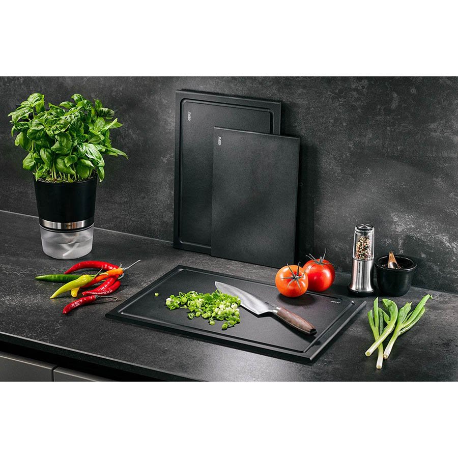 Фото Обробна дошка GEFU Slize Black (13967)