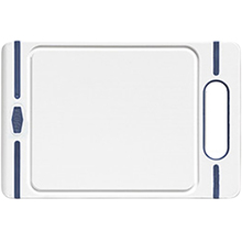 Обробна дошка STEFANPLAST Italian Chef M White/Blue (51317)