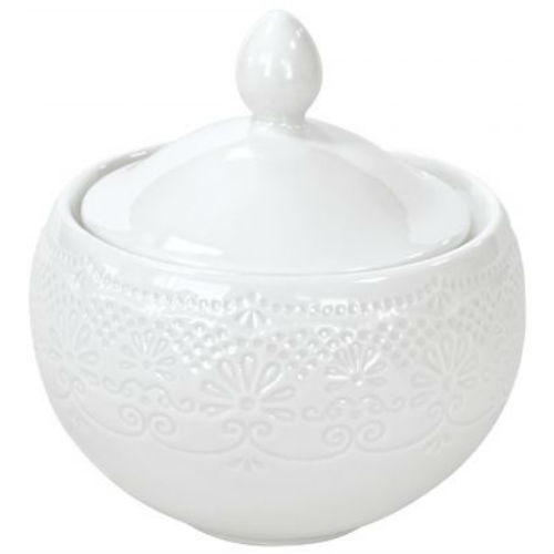 

Сахарница KRAUFF Irish Lacy Collection 250 мл (21-252-079), Цукорниця 250мл Irish Lacy Collection білий