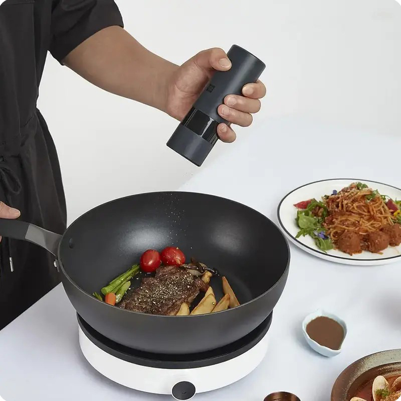 Электромельница для соли и перца HUOHOU Electric Grinder Black (HU0200) Тип мельничка