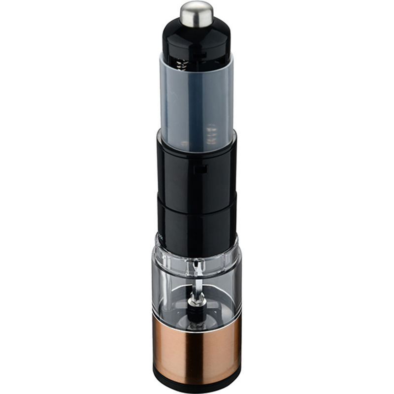 Млин для солі та перцю BERGNER Copper електричний 5.2x22.3 см (BG-48522-CP) Комплектація один предмет