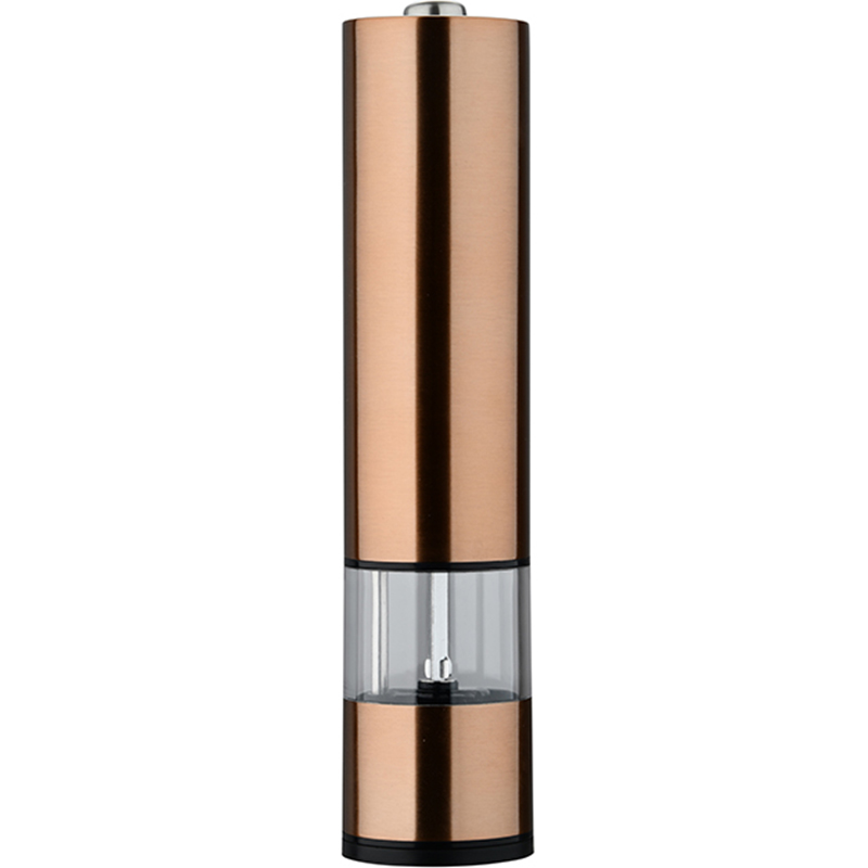 Зовнішній вигляд Млин для солі та перцю BERGNER Copper електричний 5.2x22.3 см (BG-48522-CP)
