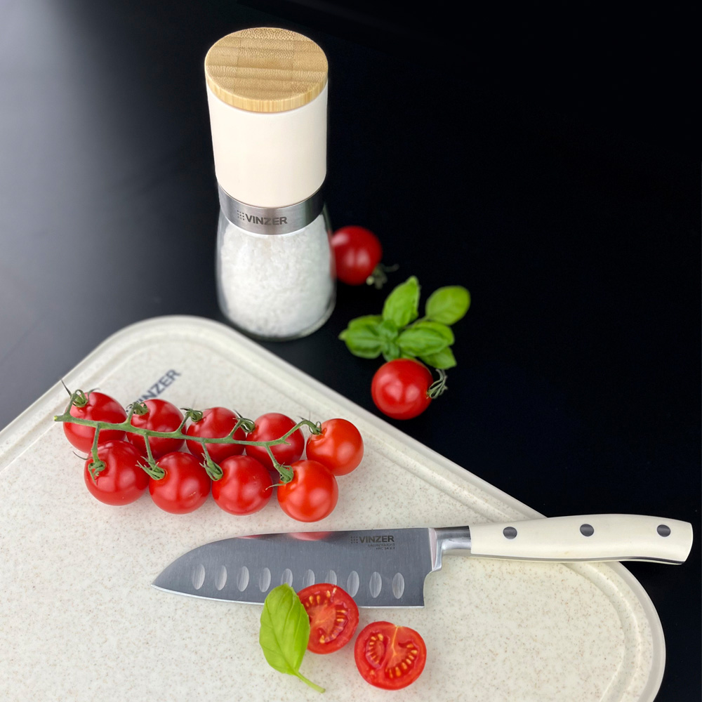 Замовити Млин для перцю та солі VINZER Ivory Collection (50595)