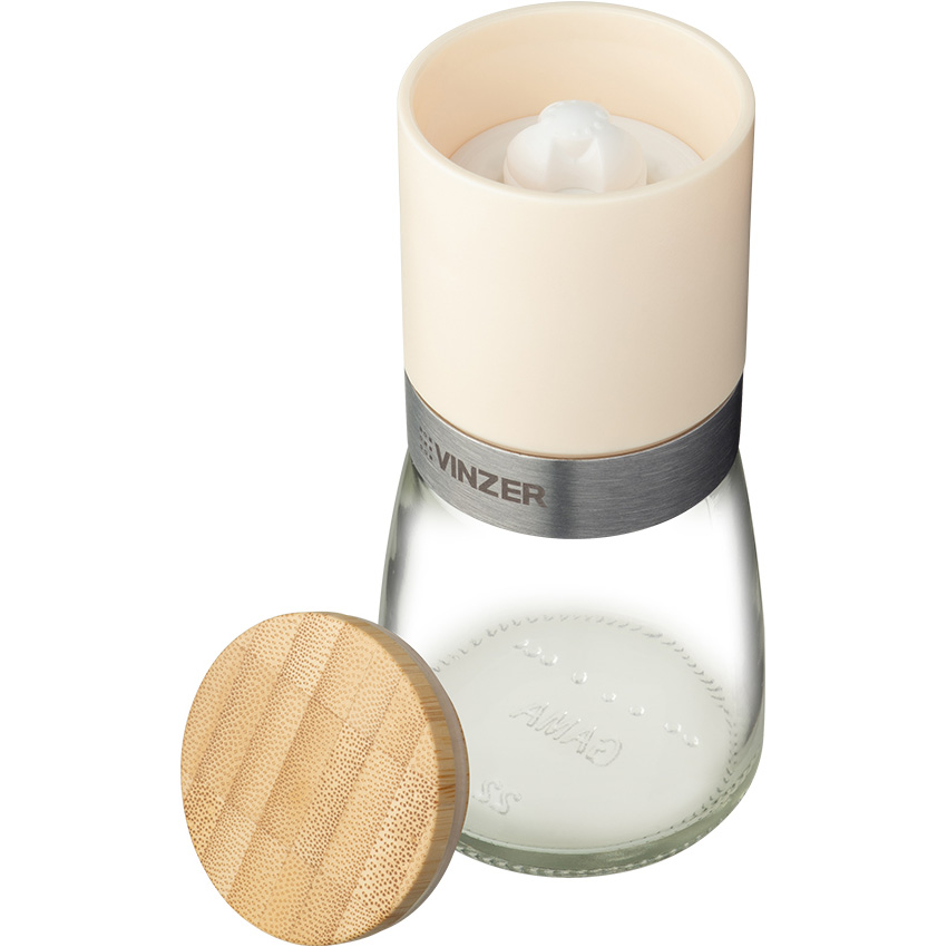 Млин для перцю та солі VINZER Ivory Collection (50595) Комплектація один предмет