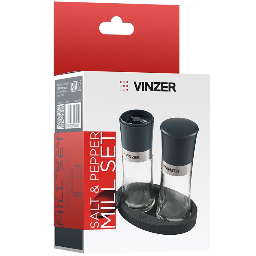Набор для специй VINZER (50195) Тип солонка