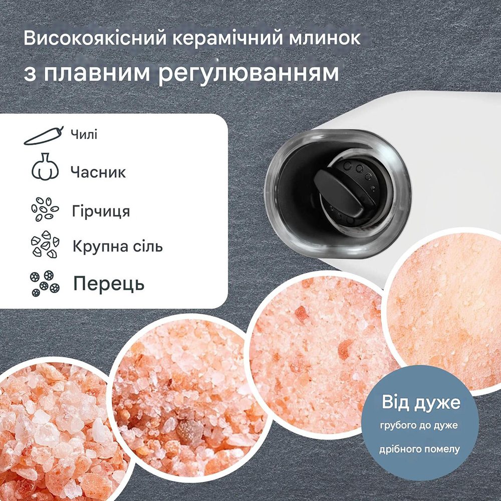 Мельница для специй АDЕ KG2407-1 Материал пластик