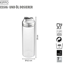 Розпилювач для олії та оцту GEFU KIPPO 400 мл (33732)