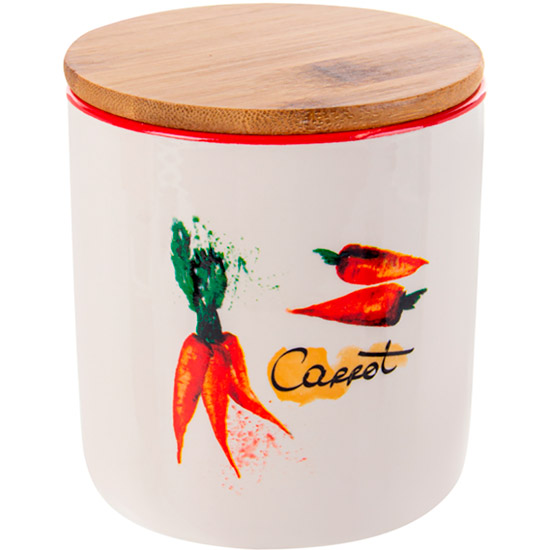 Набор банок Lefard для сыпучих продуктов Hot Vegetables 10 x 11 см 620 мл 3 шт (940-291) Назначение универсальная