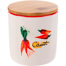 Набор банок Lefard для сыпучих продуктов Hot Vegetables 10 x 11 см 620 мл 3 шт (940-291)