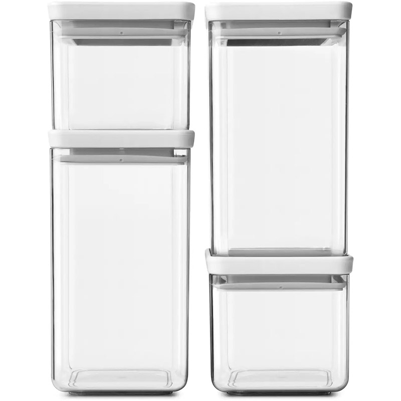 Набір ємностей BRABANTIA Tasty+ 4 шт (122569) Набір ємностей BRABANTIA Tasty+ 4 шт (122569)