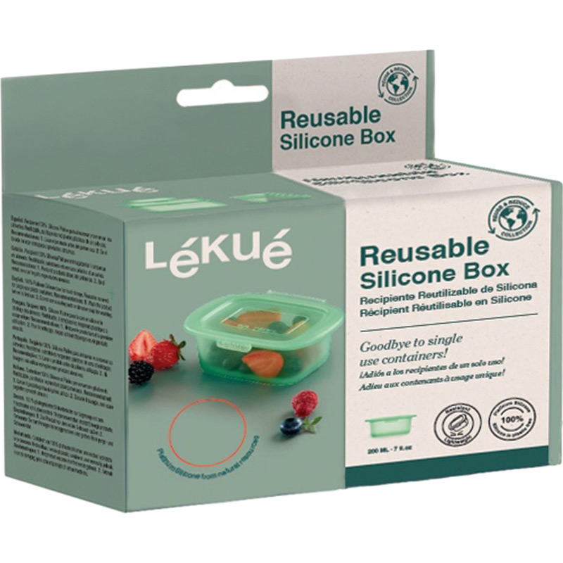 Заказать Контейнер LEKUE Reusable Silicone Containers 0,2 л (882166)