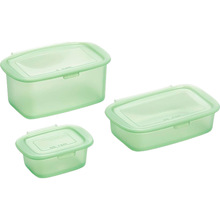 Набор контейнеров LEKUE Reusable Silicone Containers 3 шт (881886)