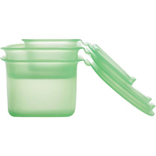 Набор контейнеров LEKUE Reusable Silicone Containers 3 шт (881886)