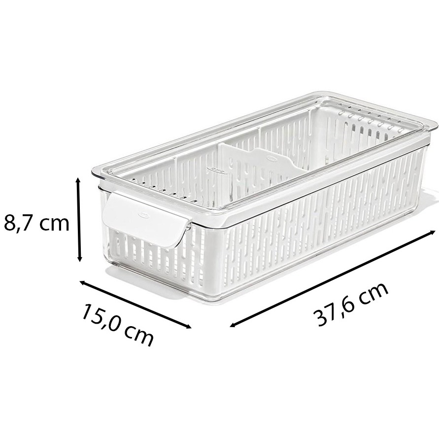 Контейнер для хранения в холодильнике OXO Food Storage (11387500) Назначение овощи